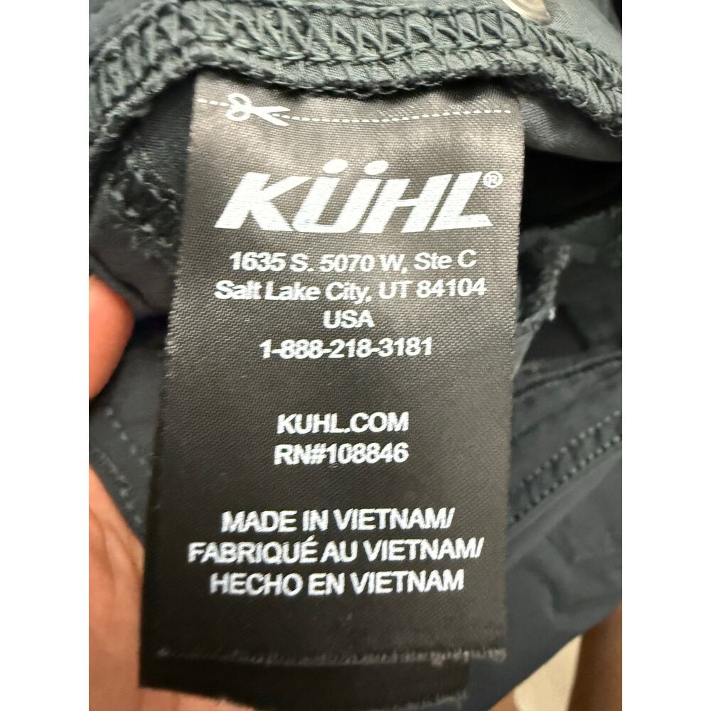 KUHL Gray Roll-Up Cargo Pants Size 12 – Outdoor Hiking Adventure - Picture 11 of 15